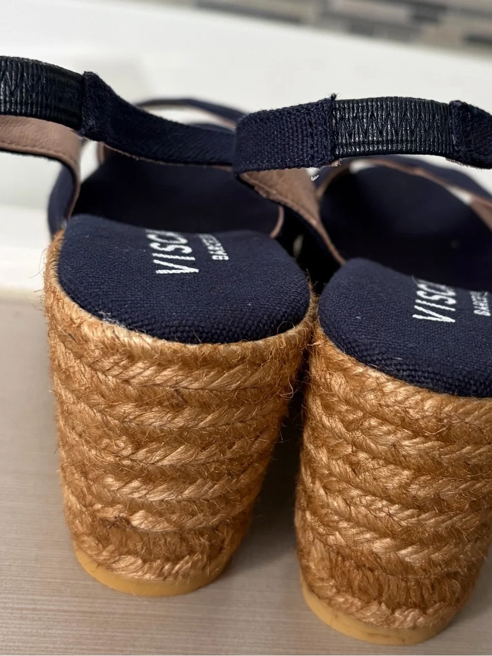 viscata navy canvas